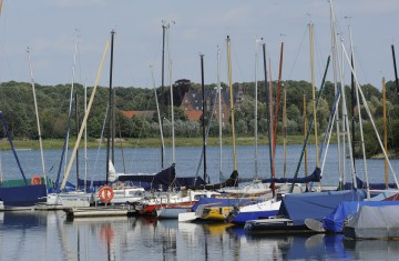 Segelsteg am Diersfordter Waldsee