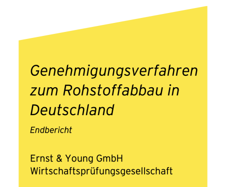 Versorgung mit heimischen Rohstoffen in den kommenden Jahrzehnten „klar gefährdet“