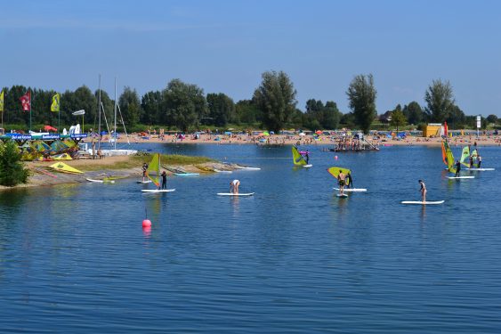 Sicheres Baden in Baggerseen