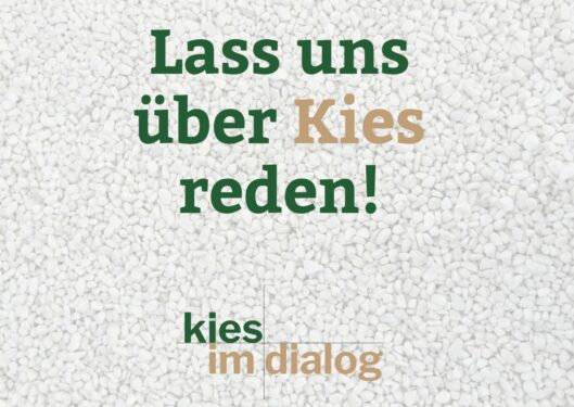 Sand- und Kiesunternehmen am Niederrhein starten Dialog-Aktion